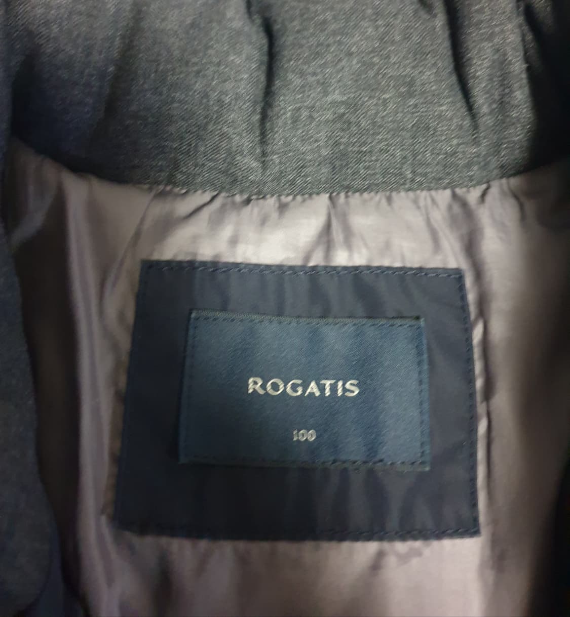 로가디스 구스다운 클래식 패딩 점퍼 네이비 (L) 상품이미지4