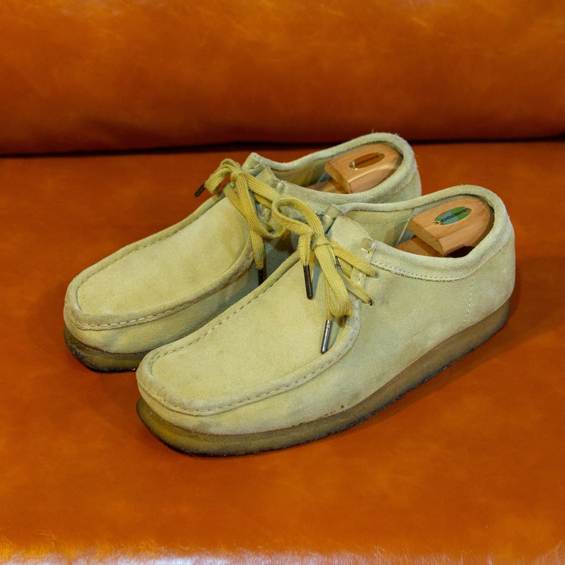 클락스 왈라비 스웨이드 메이플 슈즈 상품이미지1