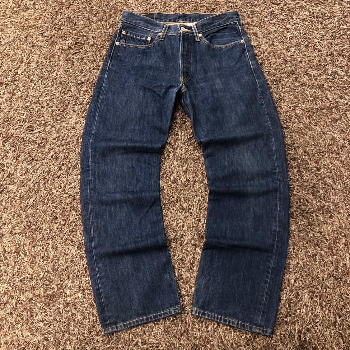 리바이스 501 워싱 데님 팬츠 상품이미지1