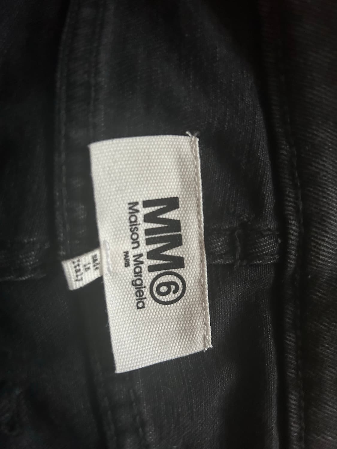 MM6 마르지엘라 블랙진 28(42) 상품이미지3