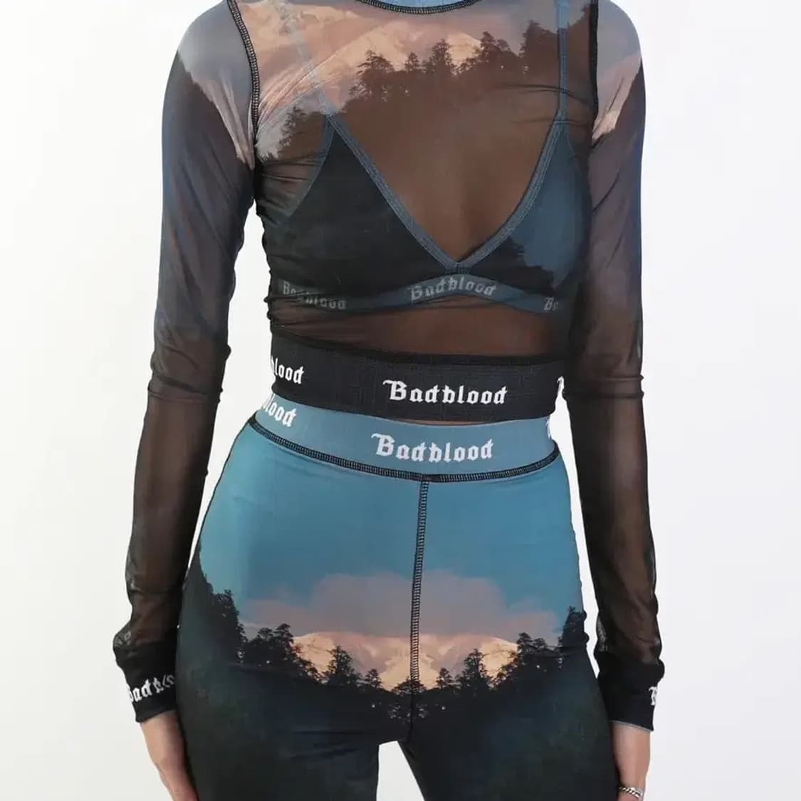 배드블러드 메쉬 롱 슬리브 히말라야  상품이미지4