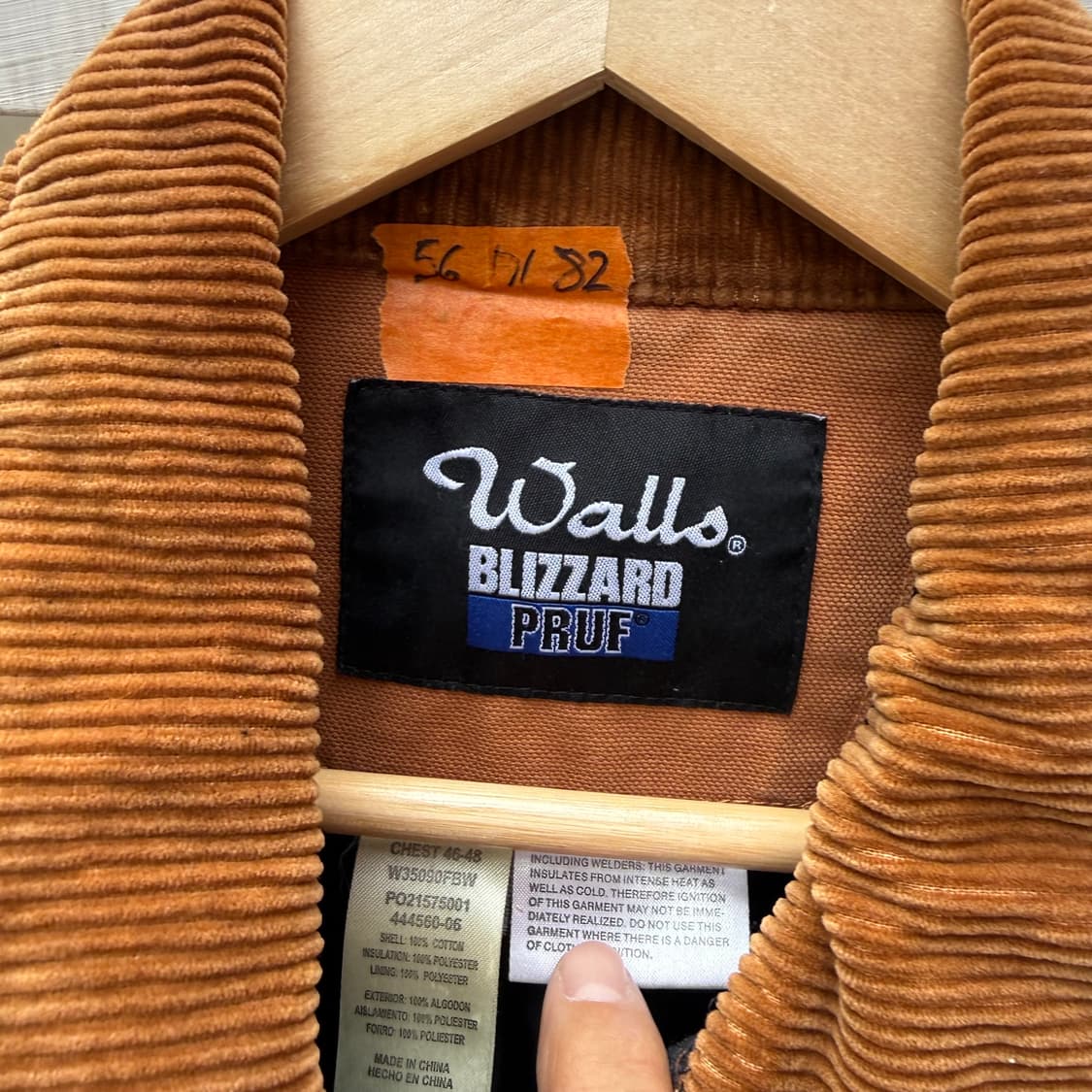 Walls 페인팅 워크자켓 상품이미지10