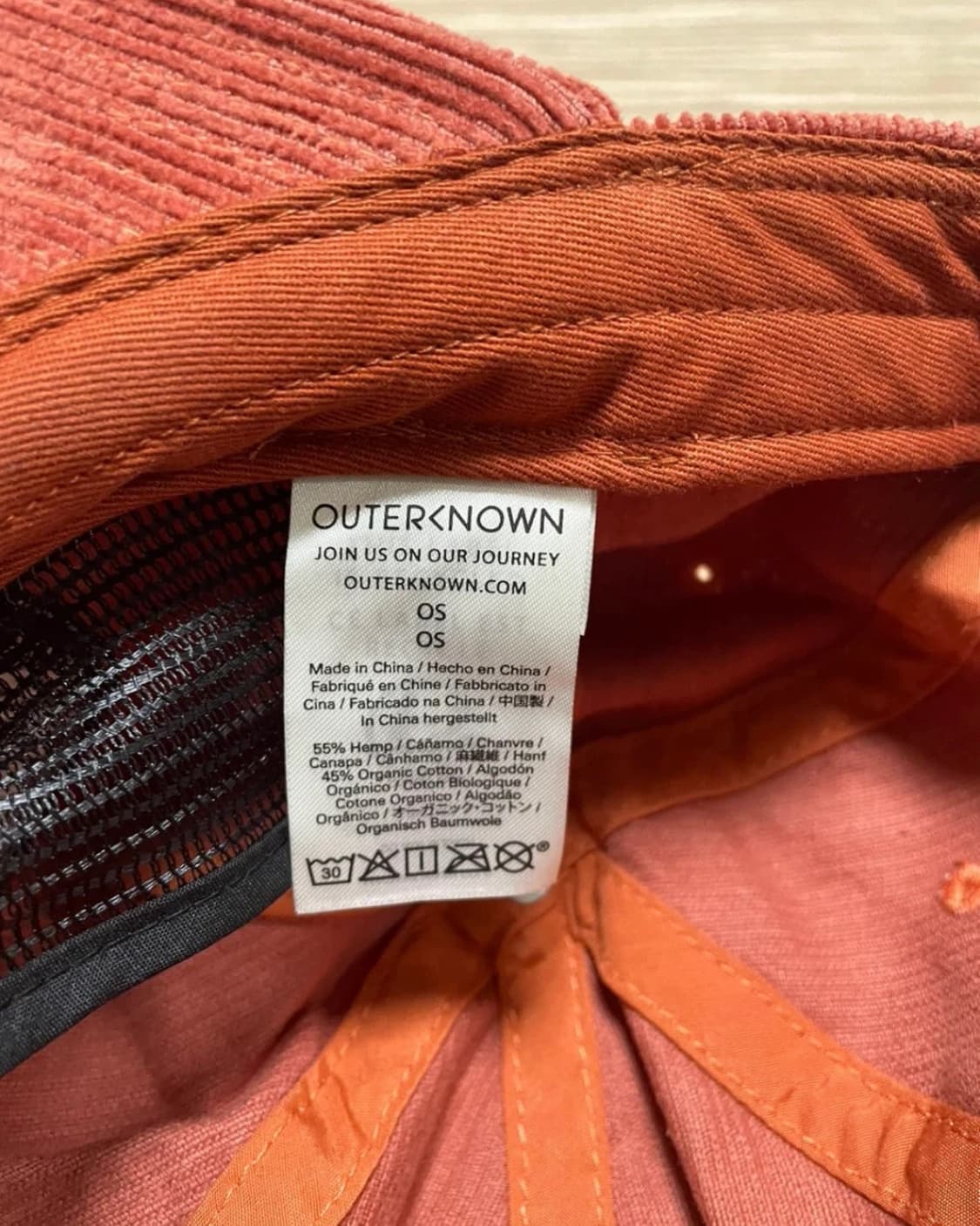 Outerknown 코듀로이 모자 상품이미지3