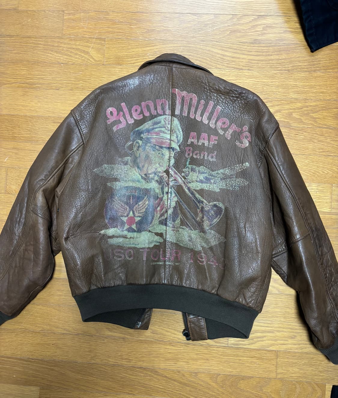 80s 아비렉스 레더 a2 m 상품이미지1