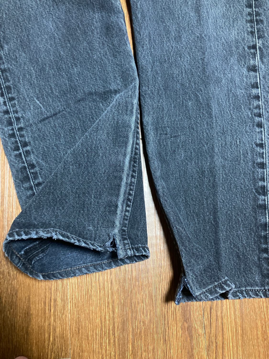 90s  made in usa 리바이스 501 흑청 상품이미지3