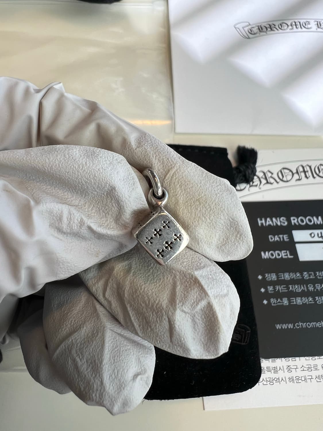 크롬하츠 다이스 참 펜던트 상품이미지2