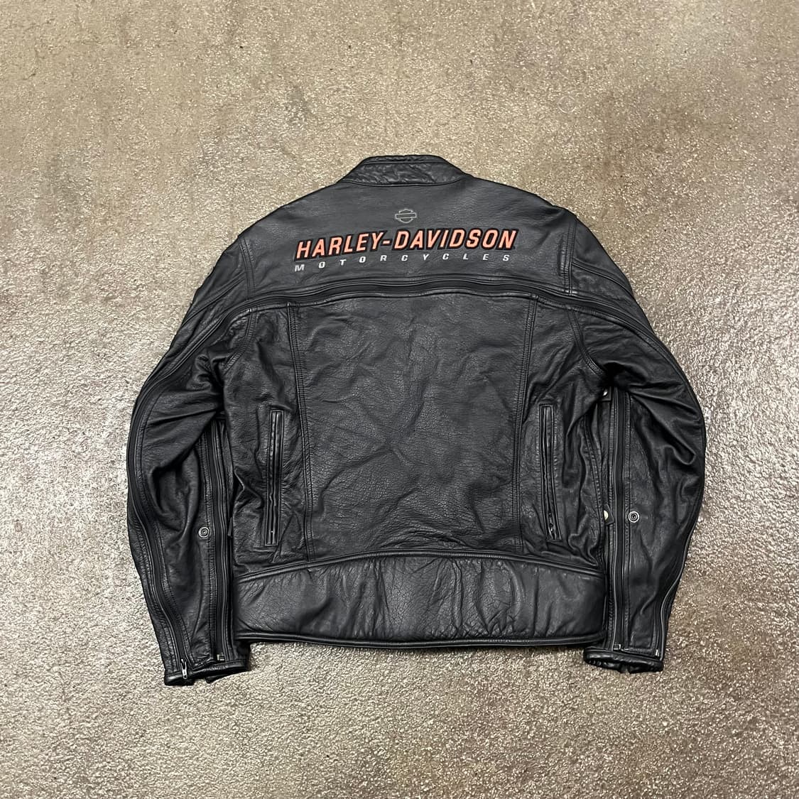 할리데이비슨 2in1 가죽 라이더 자켓 (100-105) 상품이미지4