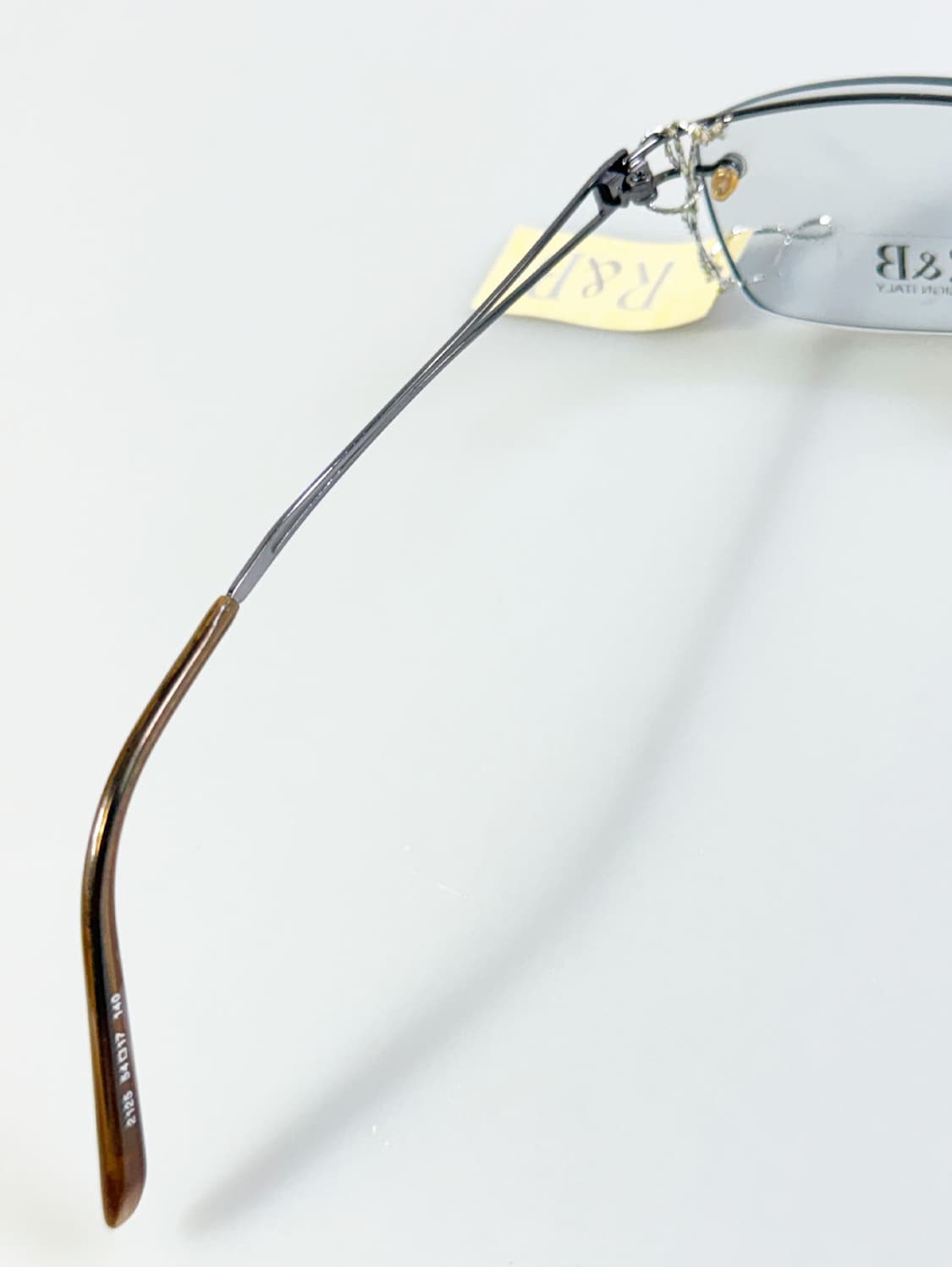 R&B EYEWEAR 무테 스퀘어 메탈 프레임 빈티지 안경 상품이미지7