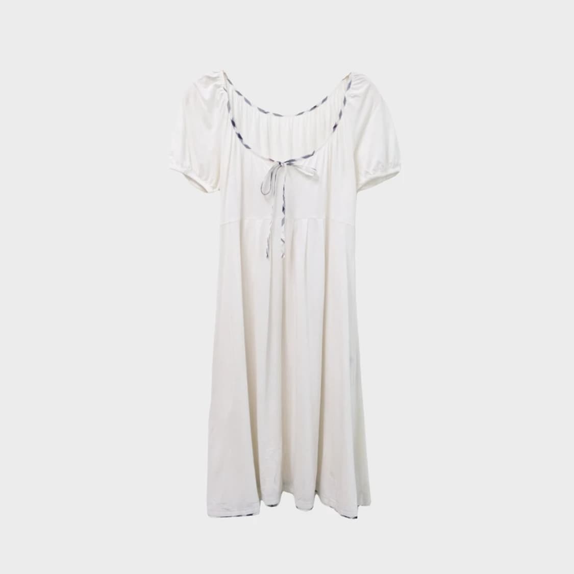 버버리 블루라벨 퍼프소매 미디 원피스 65932 상품이미지1