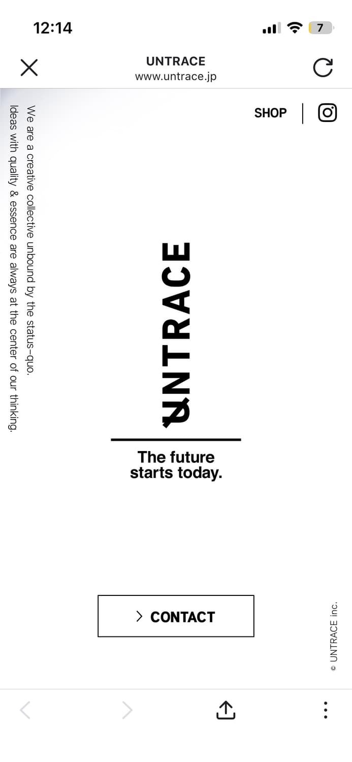 [일본 신진브랜드/아카이브] Untrace edition 상품이미지4