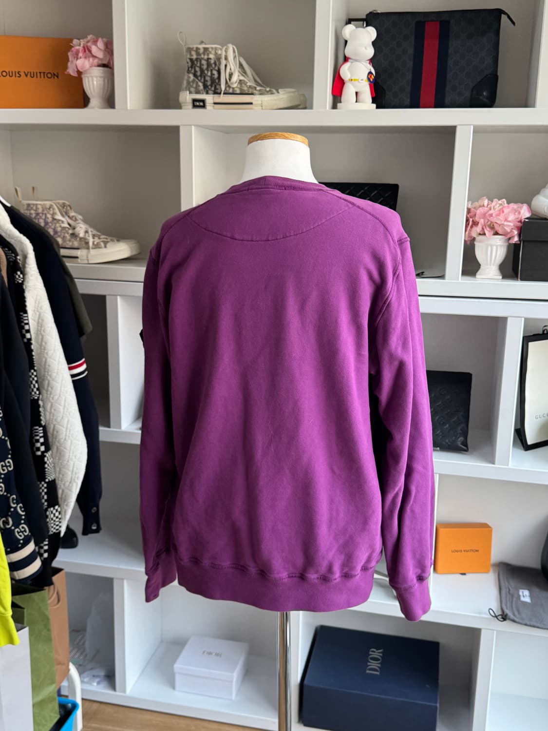 [새상품급,xl] 스톤아일랜드 퍼플 맨투맨 상품이미지3