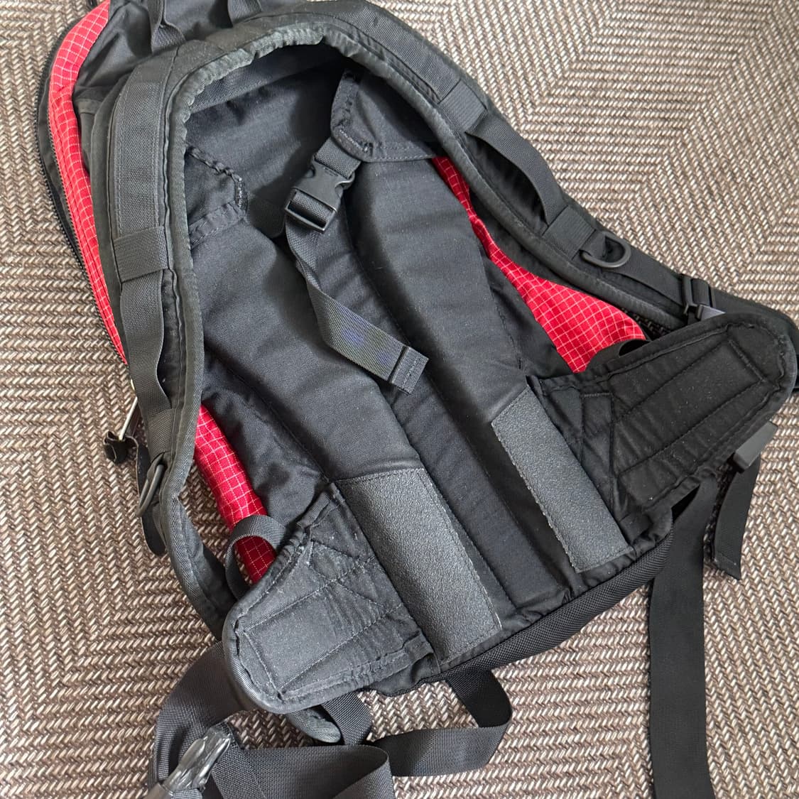 히스테릭글래머 빈티지 체크 등산 백팩 상품이미지4
