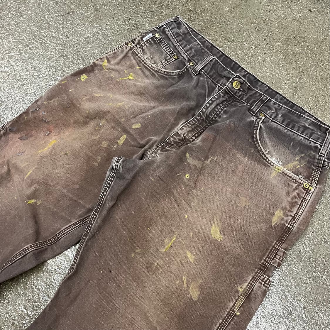 Carhartt 브라운 카펜터 팬츠 (37“) 상품이미지3