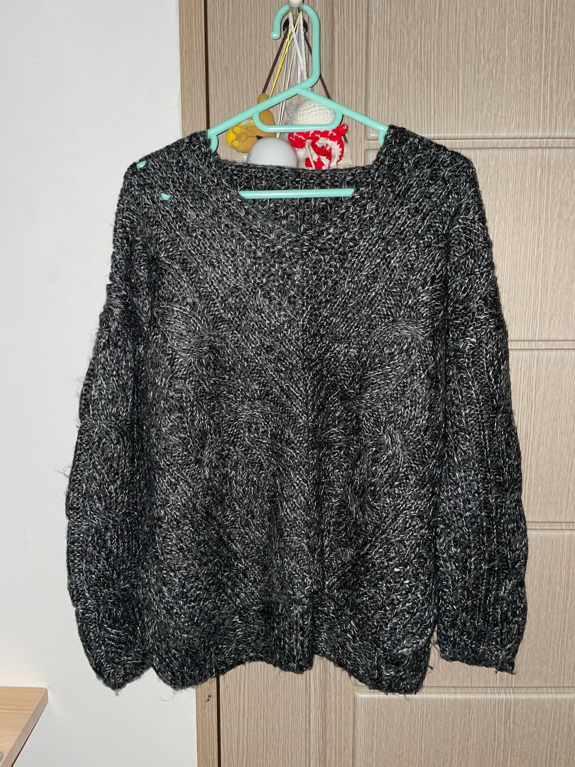 블랙 스웨터 니트 상품이미지1