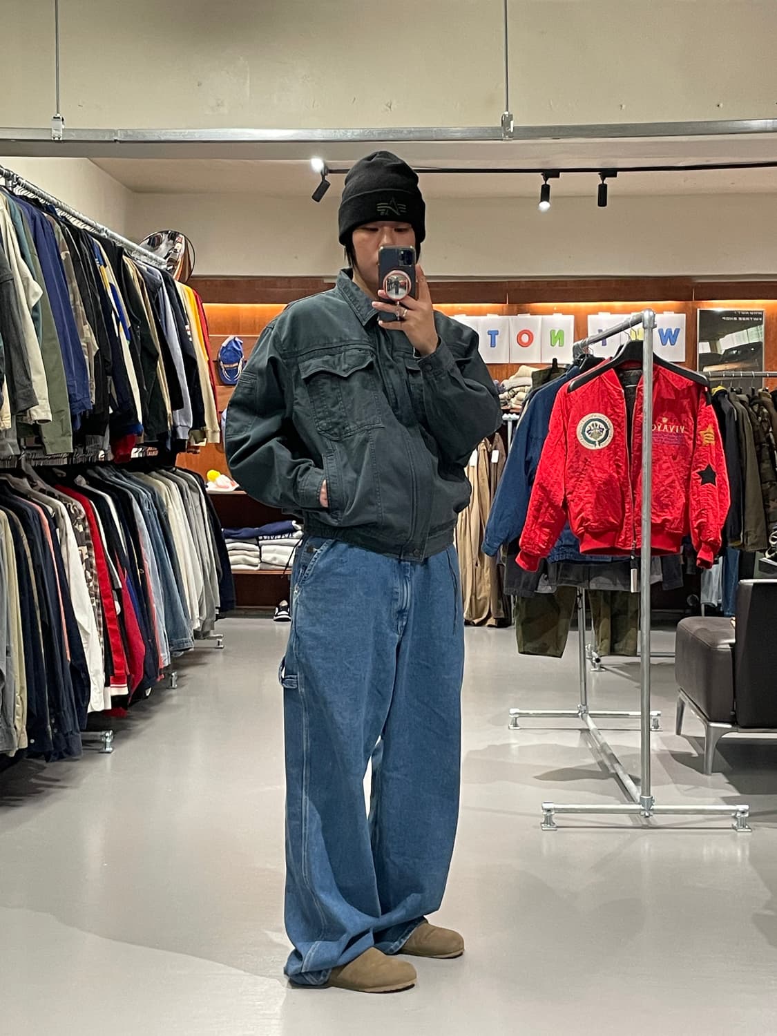 빈티지 워크 자켓   상품이미지7