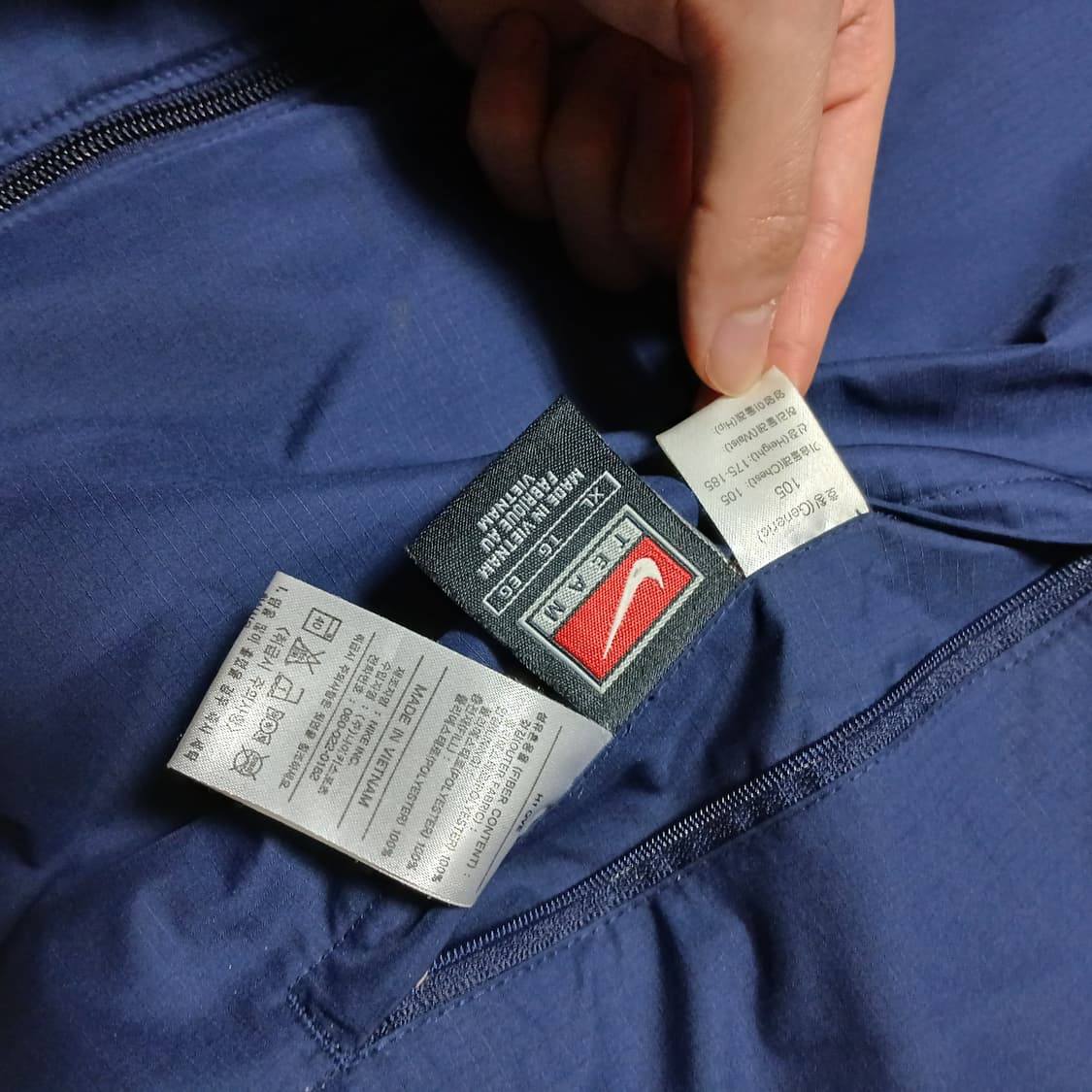 NIKE 나이키 양면 퀄팅 패딩 조끼 베스트 자켓 빈티지 구제 상품이미지10