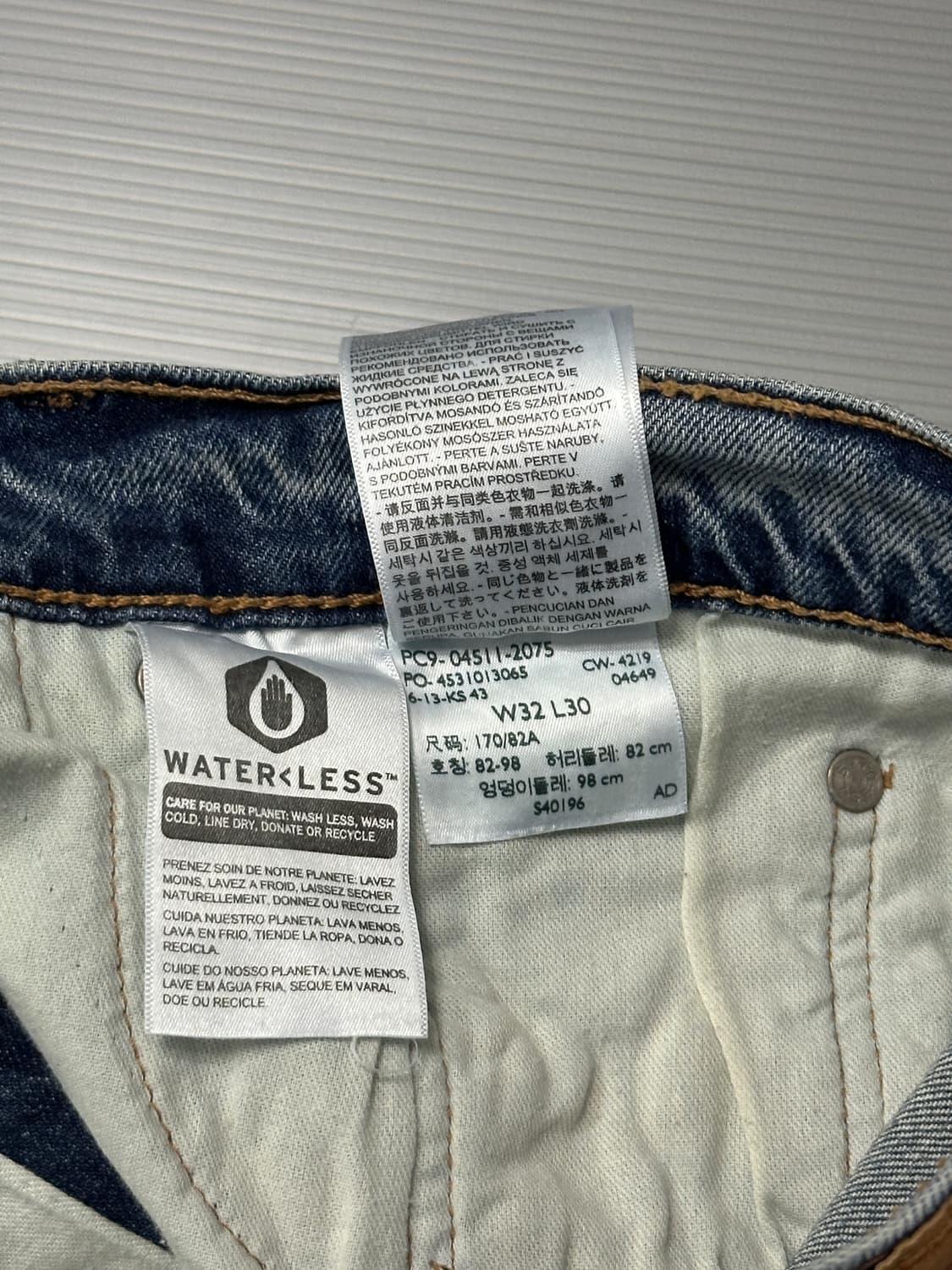 리바이스 511 데님 팬츠 청바지 32X30 상품이미지7