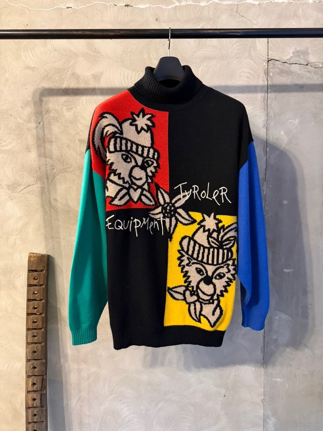 까스텔바작 그래픽 램스울 니트 105 상품이미지1