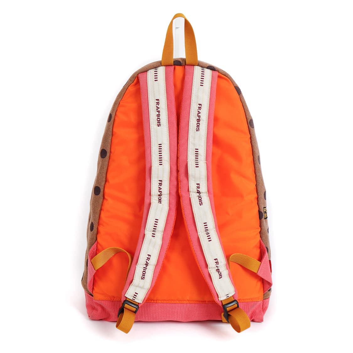 [CHUMS] 브라운 도트 스웻 × 핑크 캔버스 백팩 상품이미지2