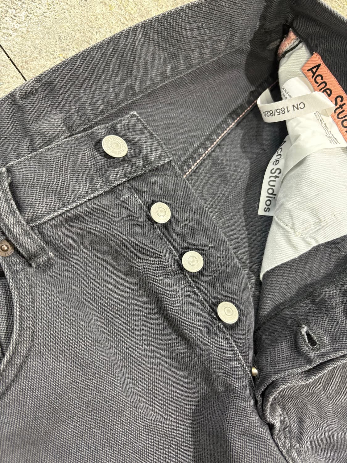 Acne studios jean coupe loose 2021 상품이미지5