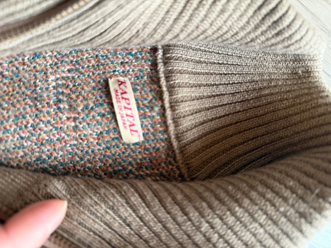 캐피탈 7g 울페어 아일 본 집업 상품이미지5