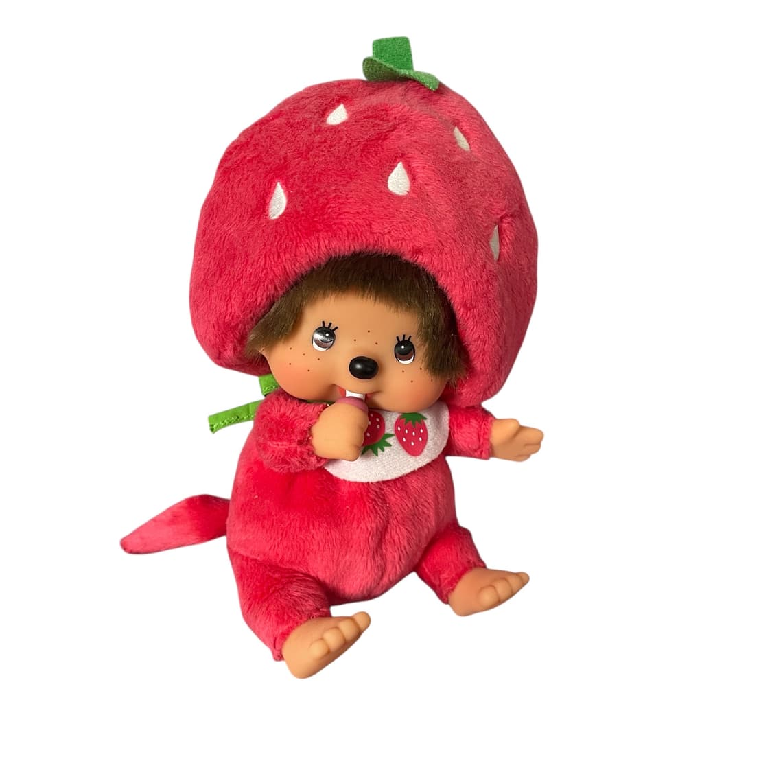 급처)몬치치 스트로베리 시팅 S 인형 고전 레어 딸기 상품이미지4