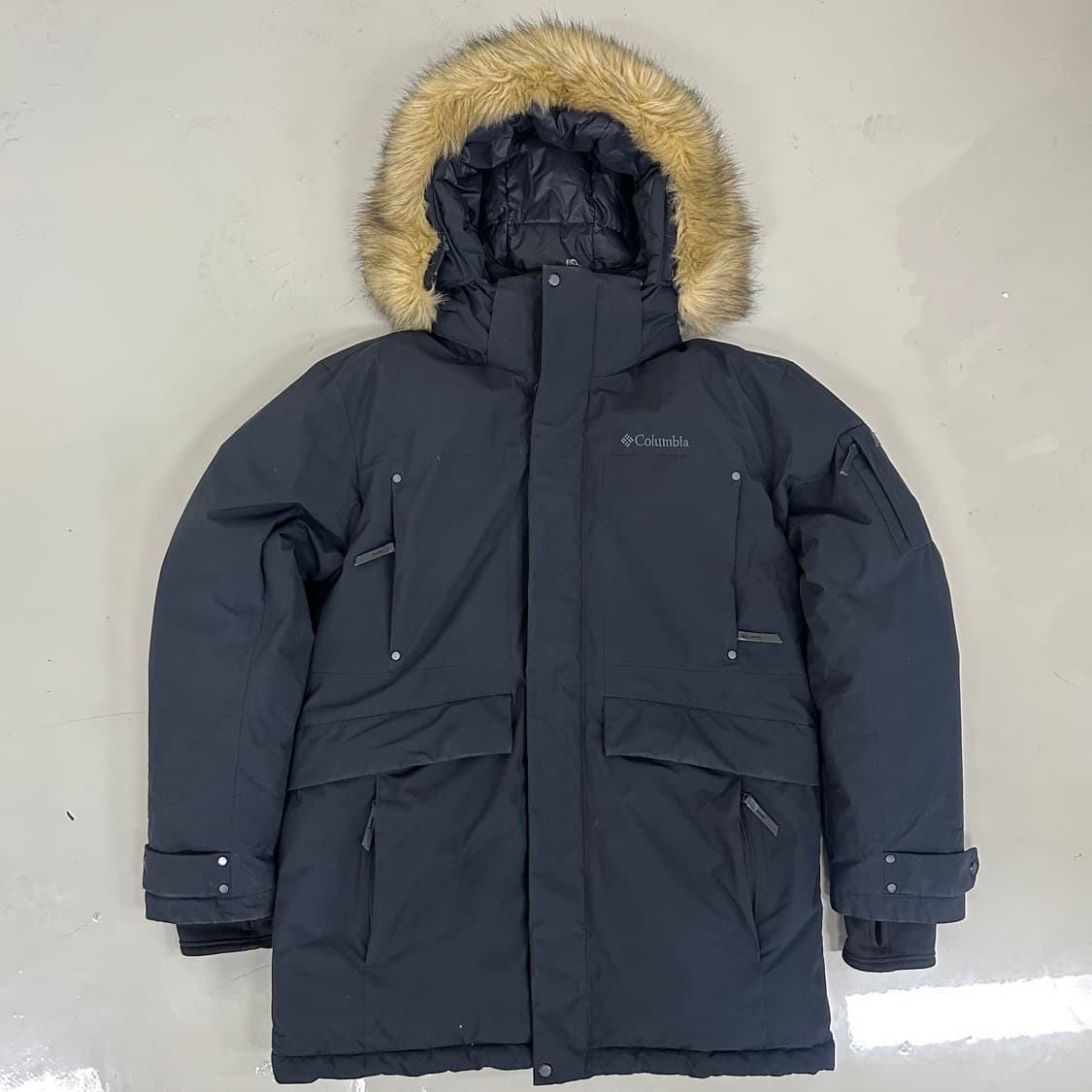 컬럼비아 터보다운 구스다운 패딩 자켓 상품이미지1