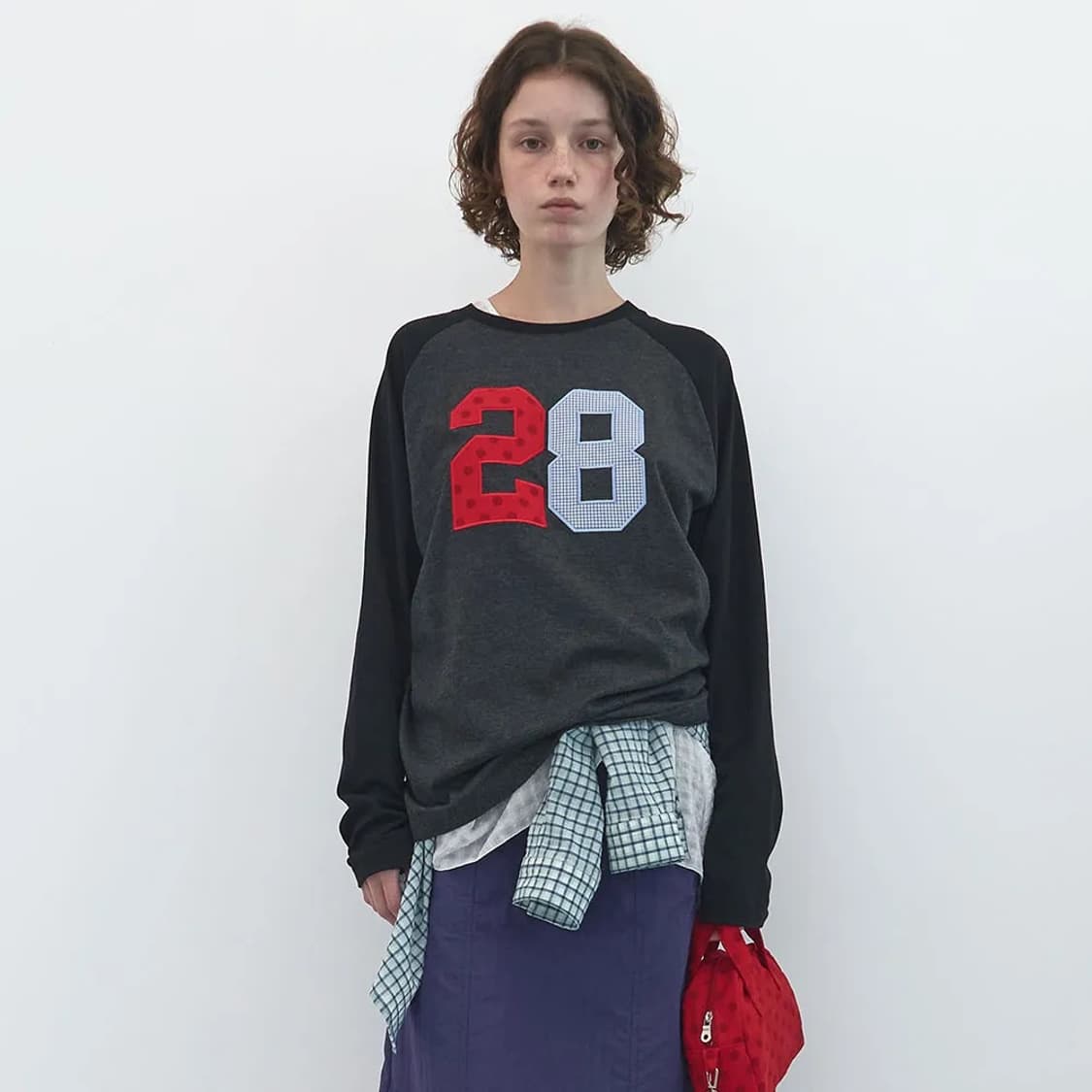 (새제품) 엔조블루스 믹스 패치 박시 Lst (Black) 롱슬리브 긴팔 상품이미지2