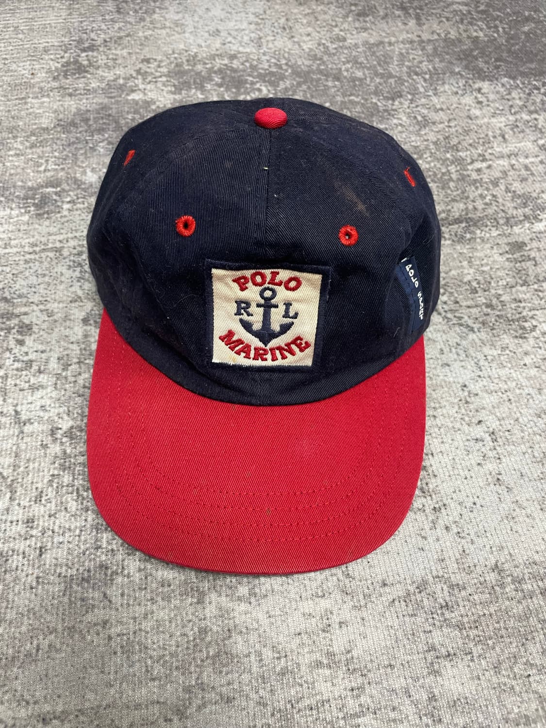 90s POLO SPORT marine cap 상품이미지1