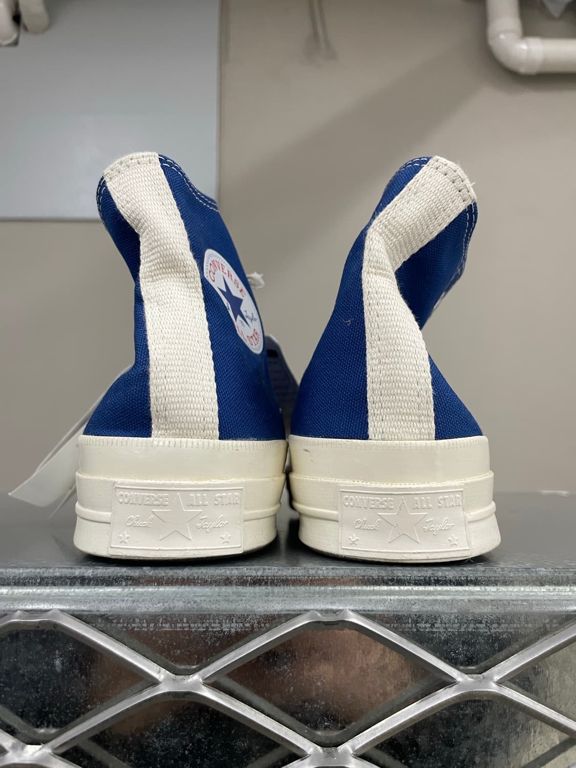 컨버스x꼼데 블루 하이 260mm (박스x)(gr-4613) 상품이미지3