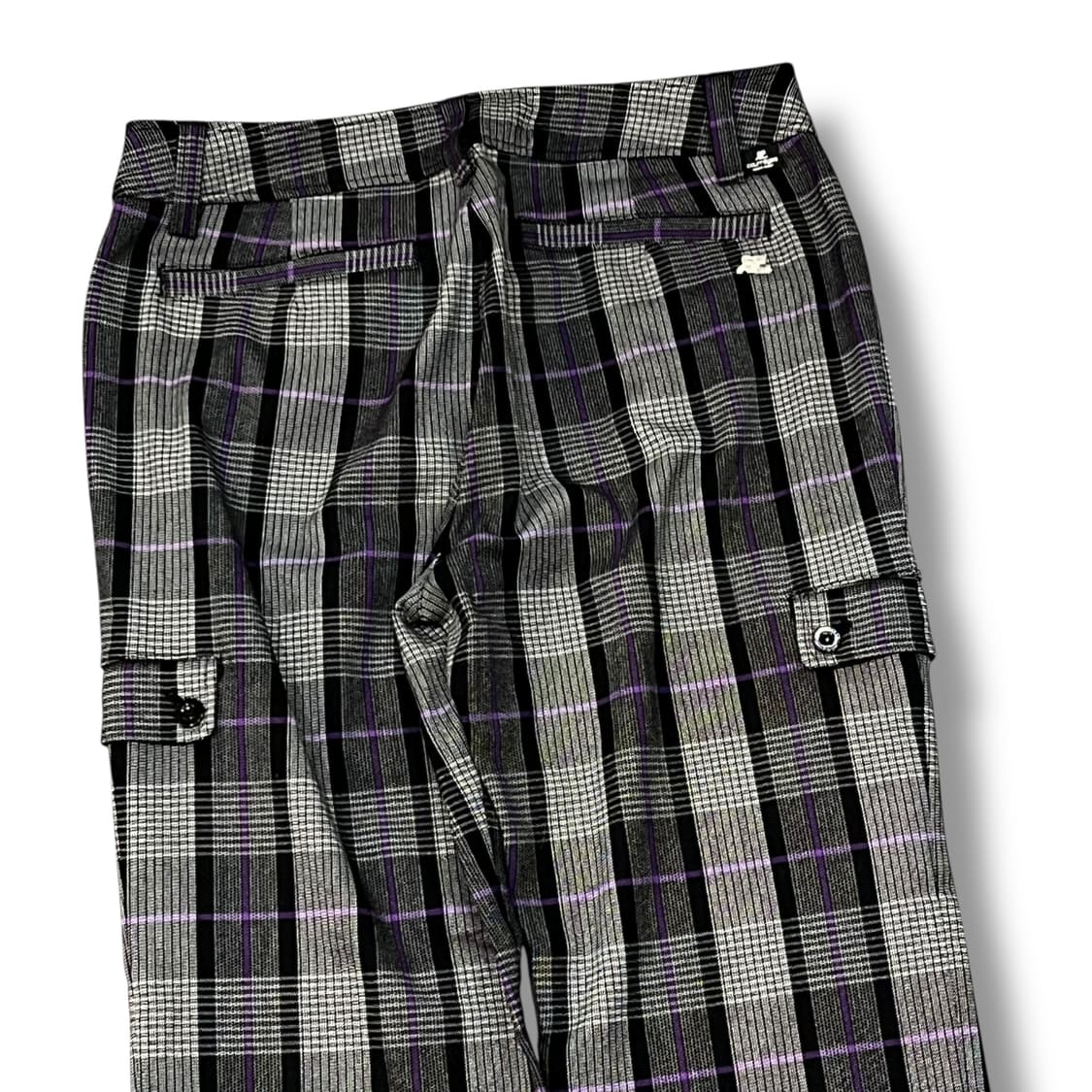  꾸레쥬 체크 포켓 슬랙스 y14278 상품이미지6