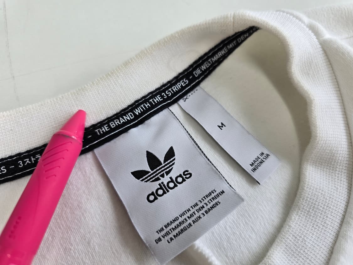 아디다스 오리지날 NMD 크루 맨투맨 화이트 M 상품이미지9