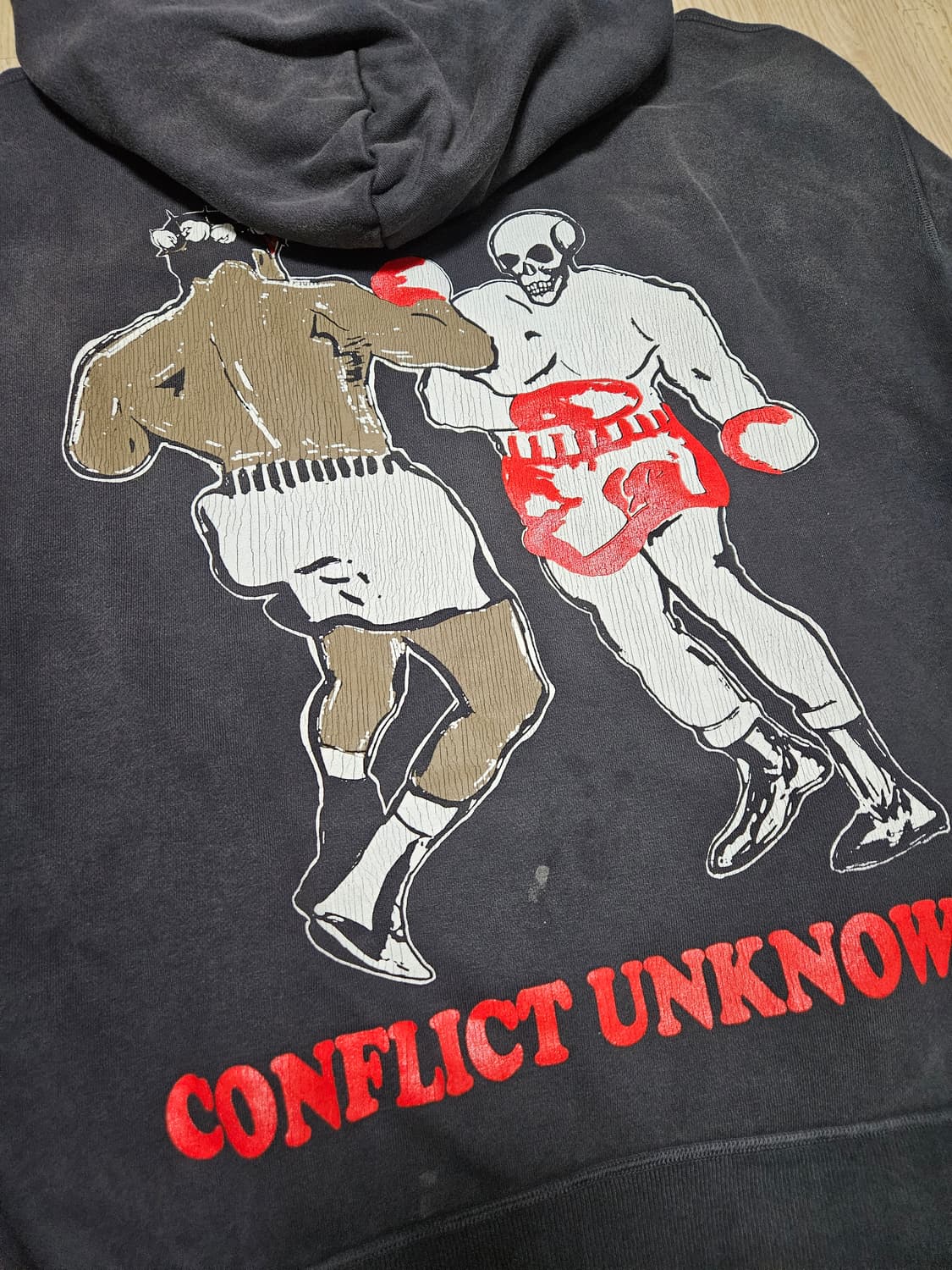 세인트미카엘 x 데님티어스 후드티/바지 트레이닝 셋업 상품이미지6