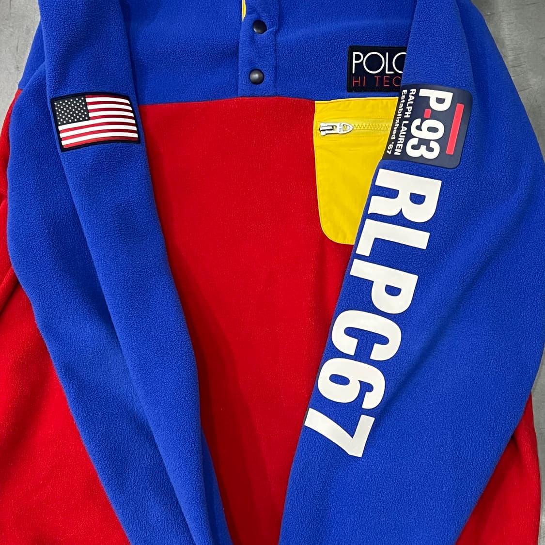  폴로랄프로렌 하이테크 컬러 블록 플리스 y14886 상품이미지4