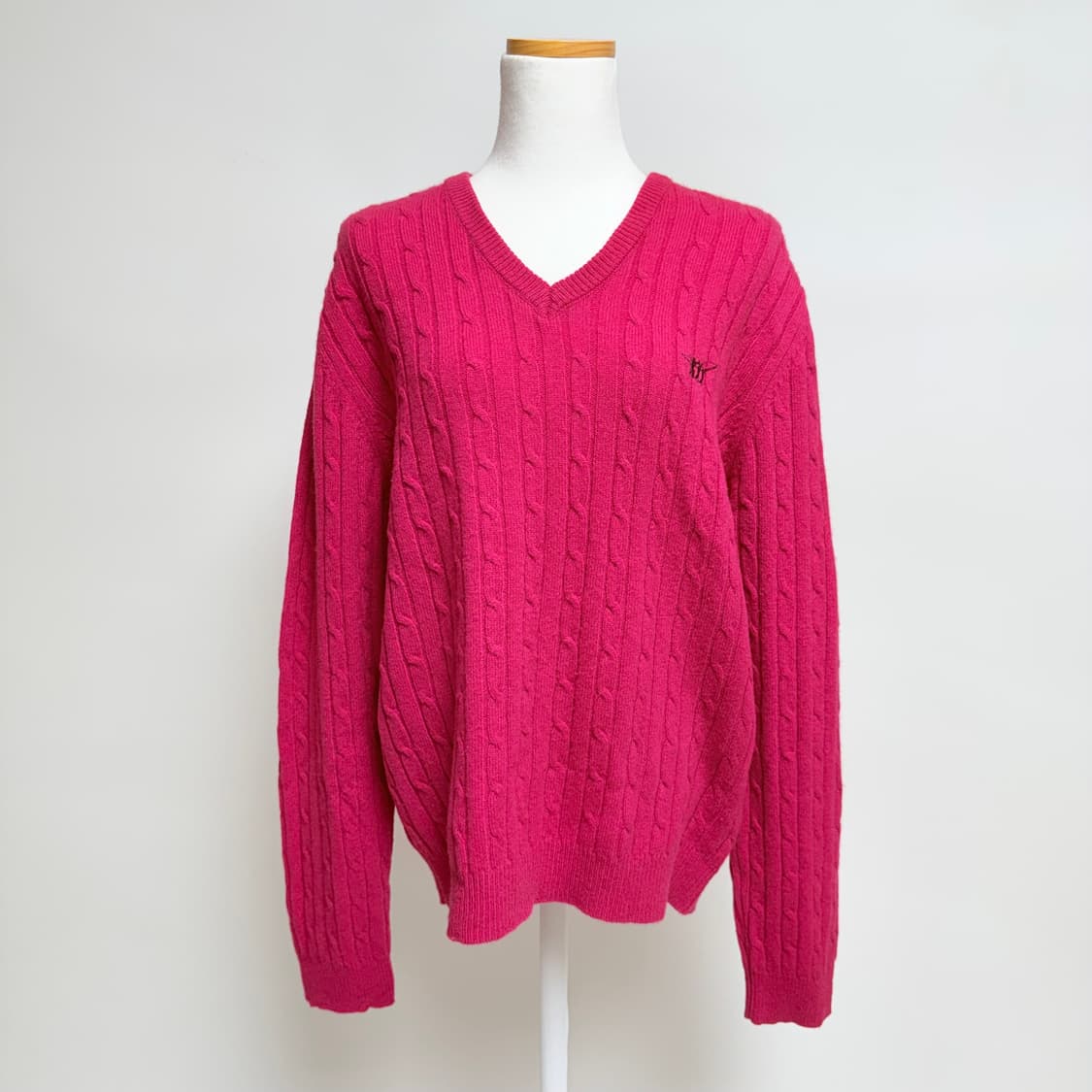 헨리코튼 울 100% 케이블 니트 M 상품이미지1