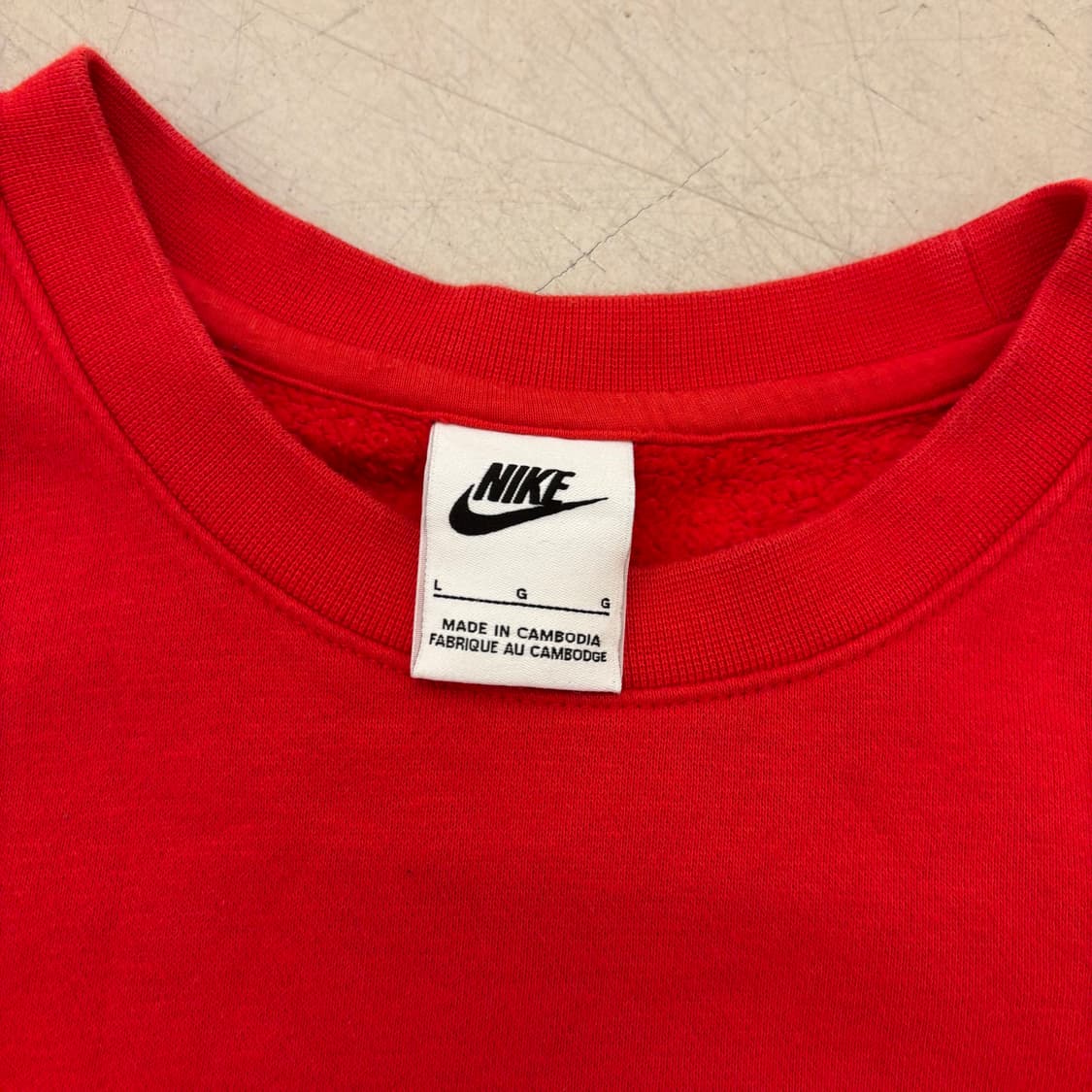 나이키 푸츄라 레드 맨투맨 상품이미지3