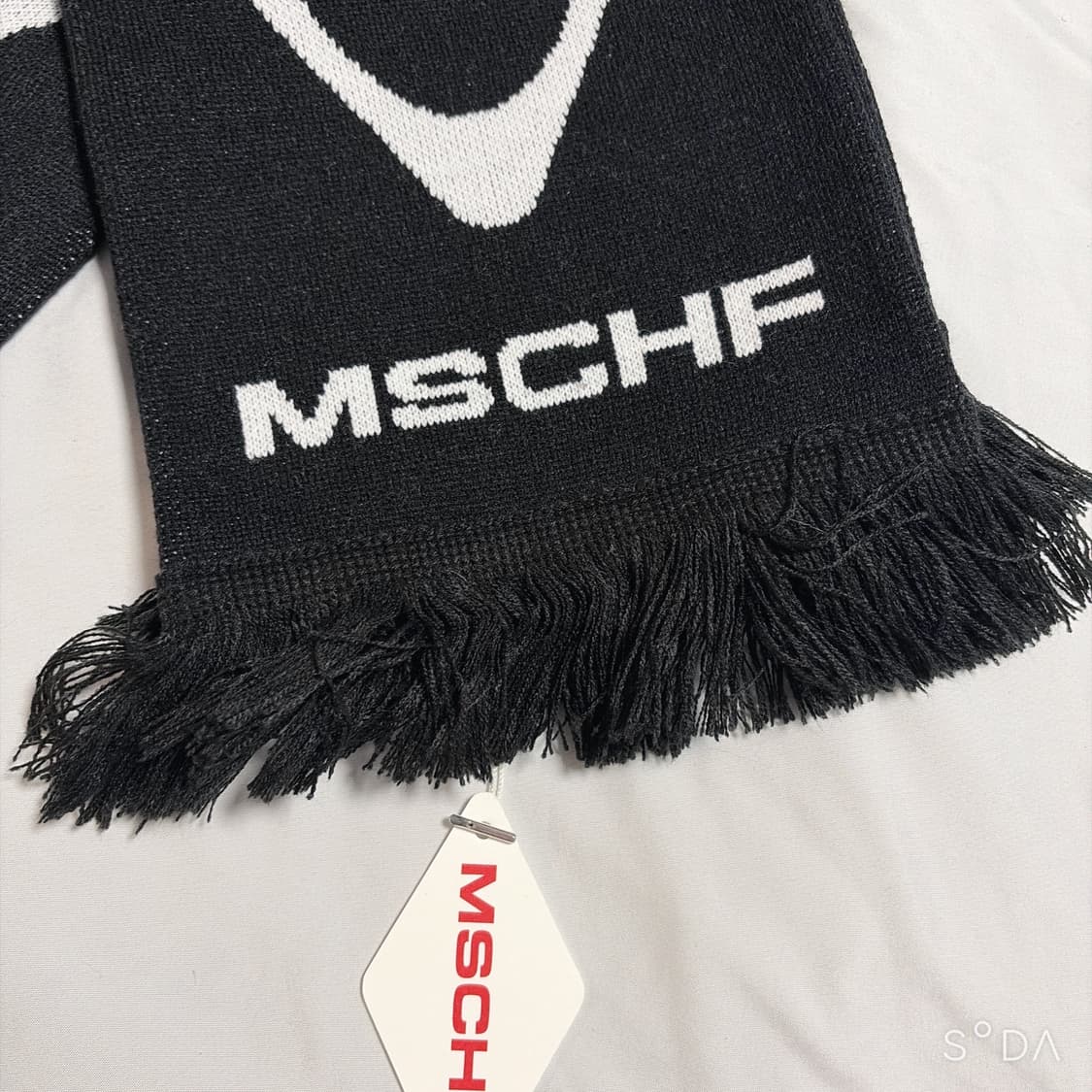 미스치프 롬버스 스타디움 스카프 블랙 상품이미지2