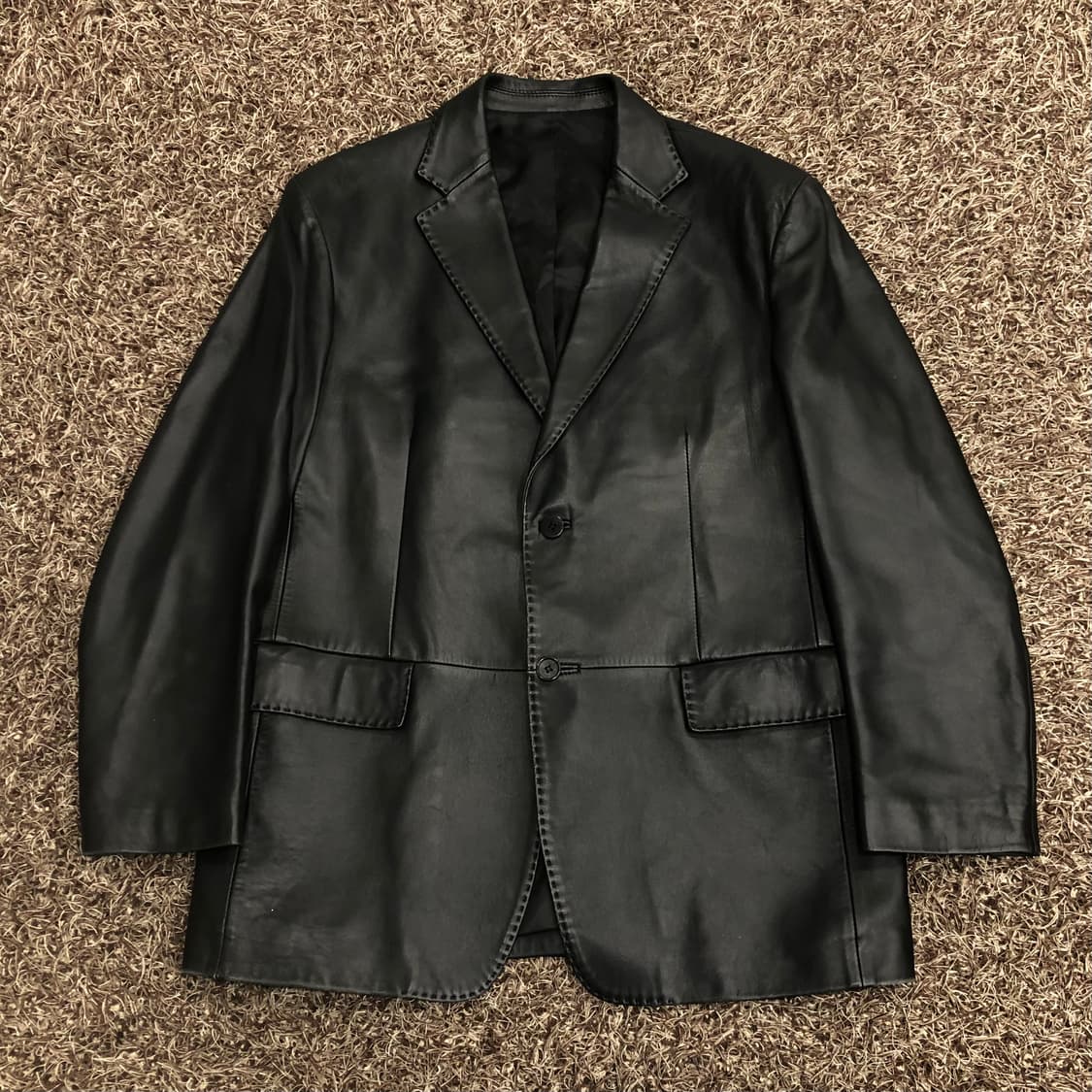 로가디스 양가죽 블레이저 레더 자켓 상품이미지1
