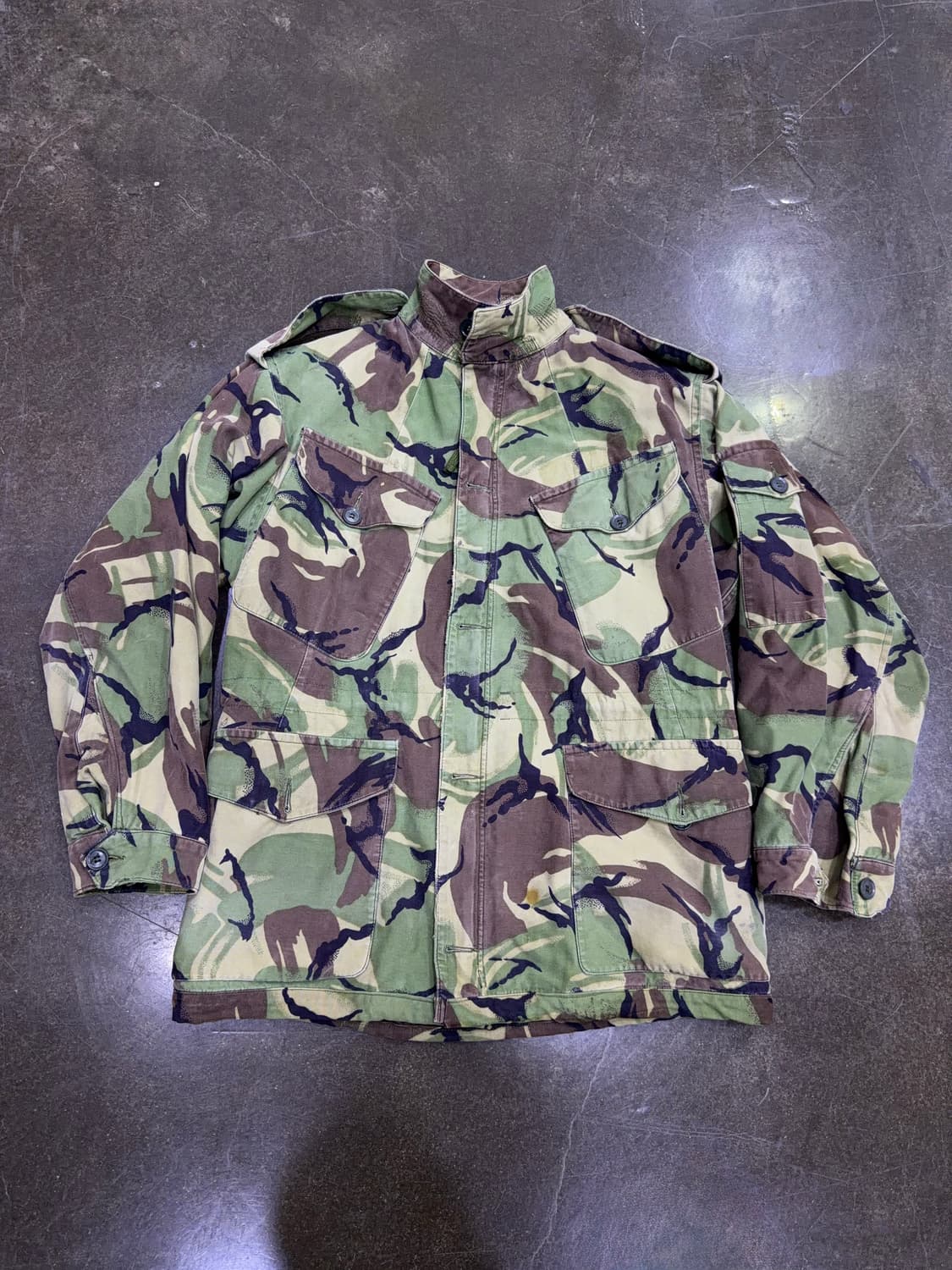 스모크 컴뱃 영국군 야상 필드자켓 카모 1 사이즈 상품이미지1