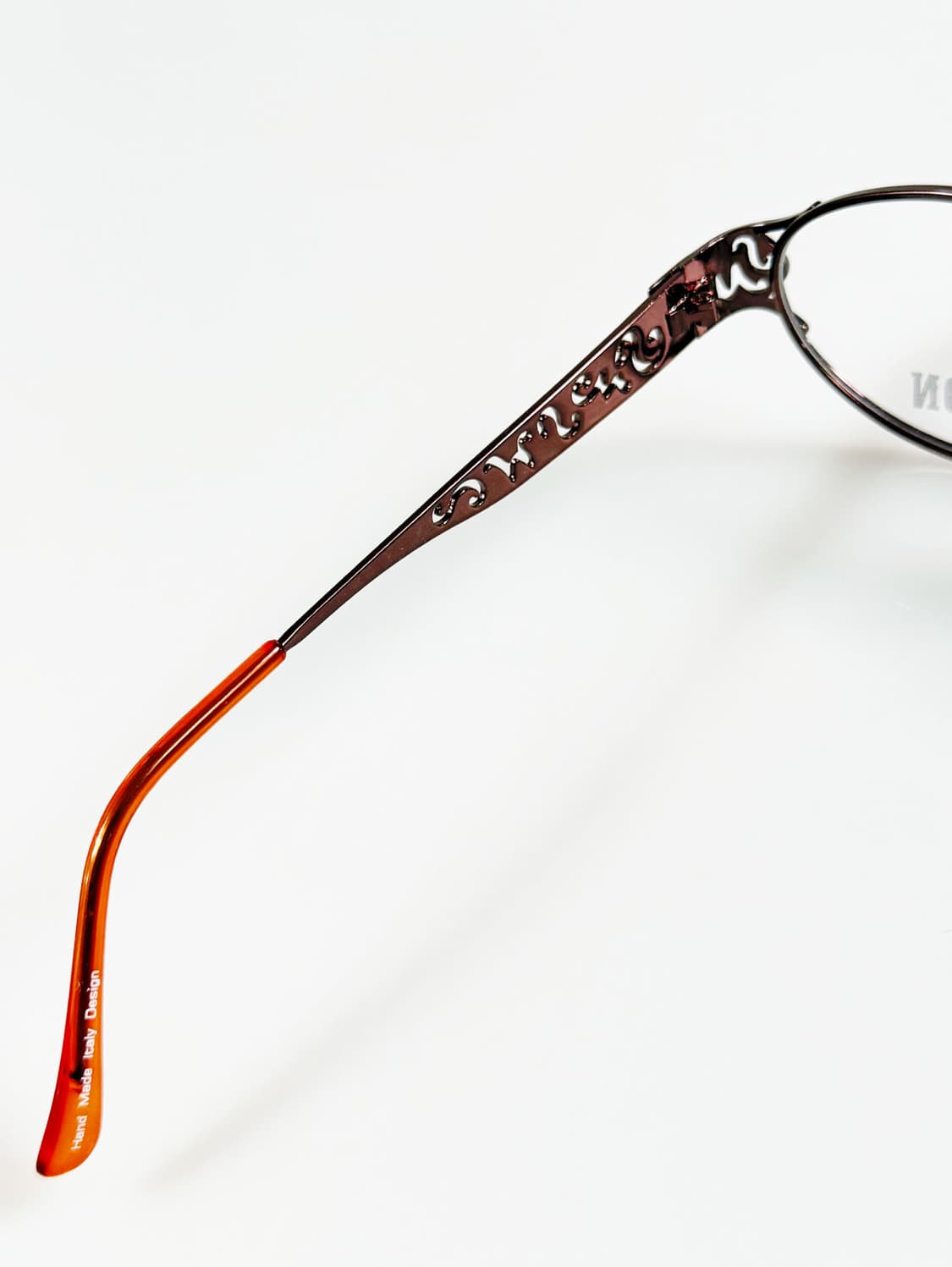 90s DOMON 슬림 오벌 메탈 프레임 빈티지 안경 상품이미지7