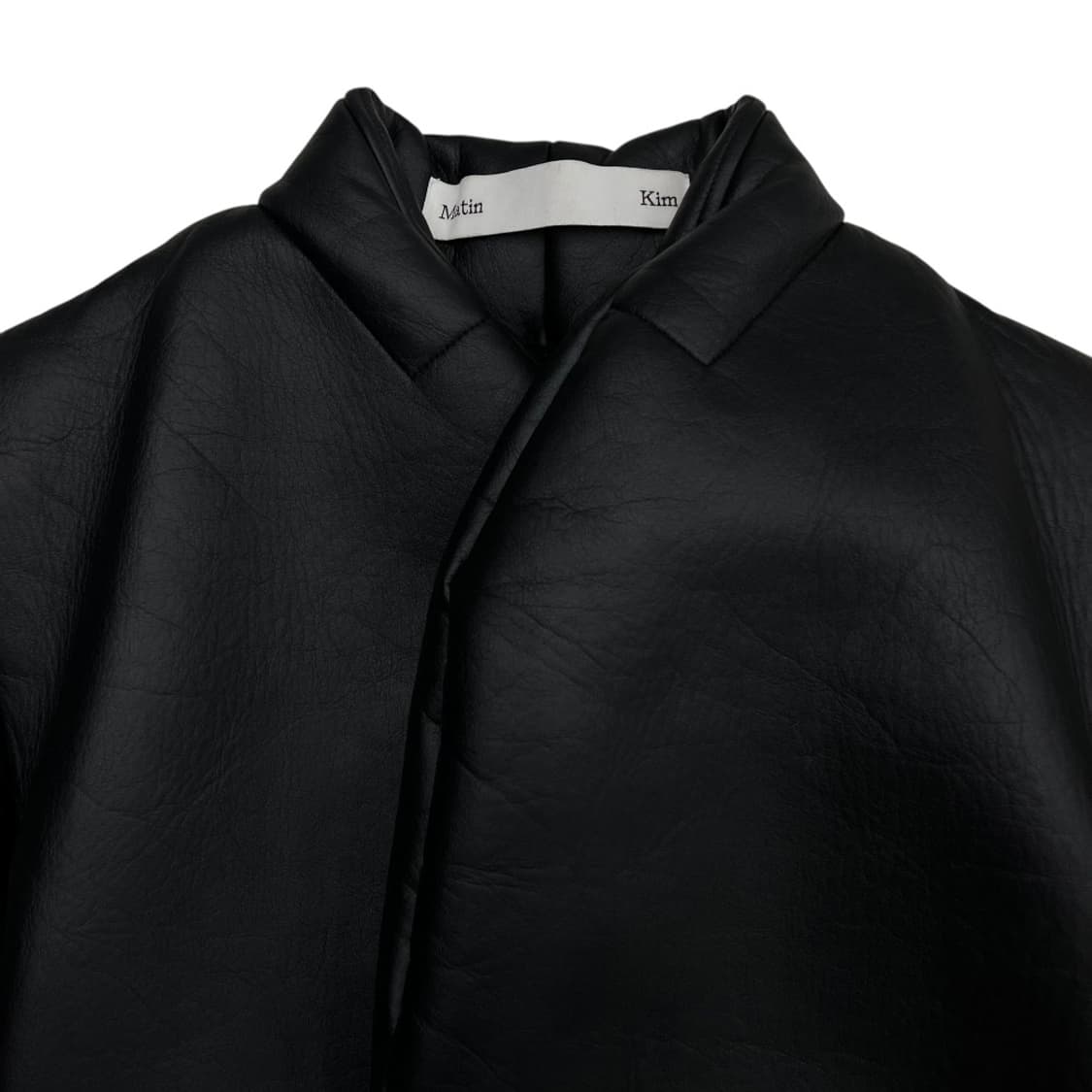 마뗑킴 레더 패디드 자켓 상품이미지4