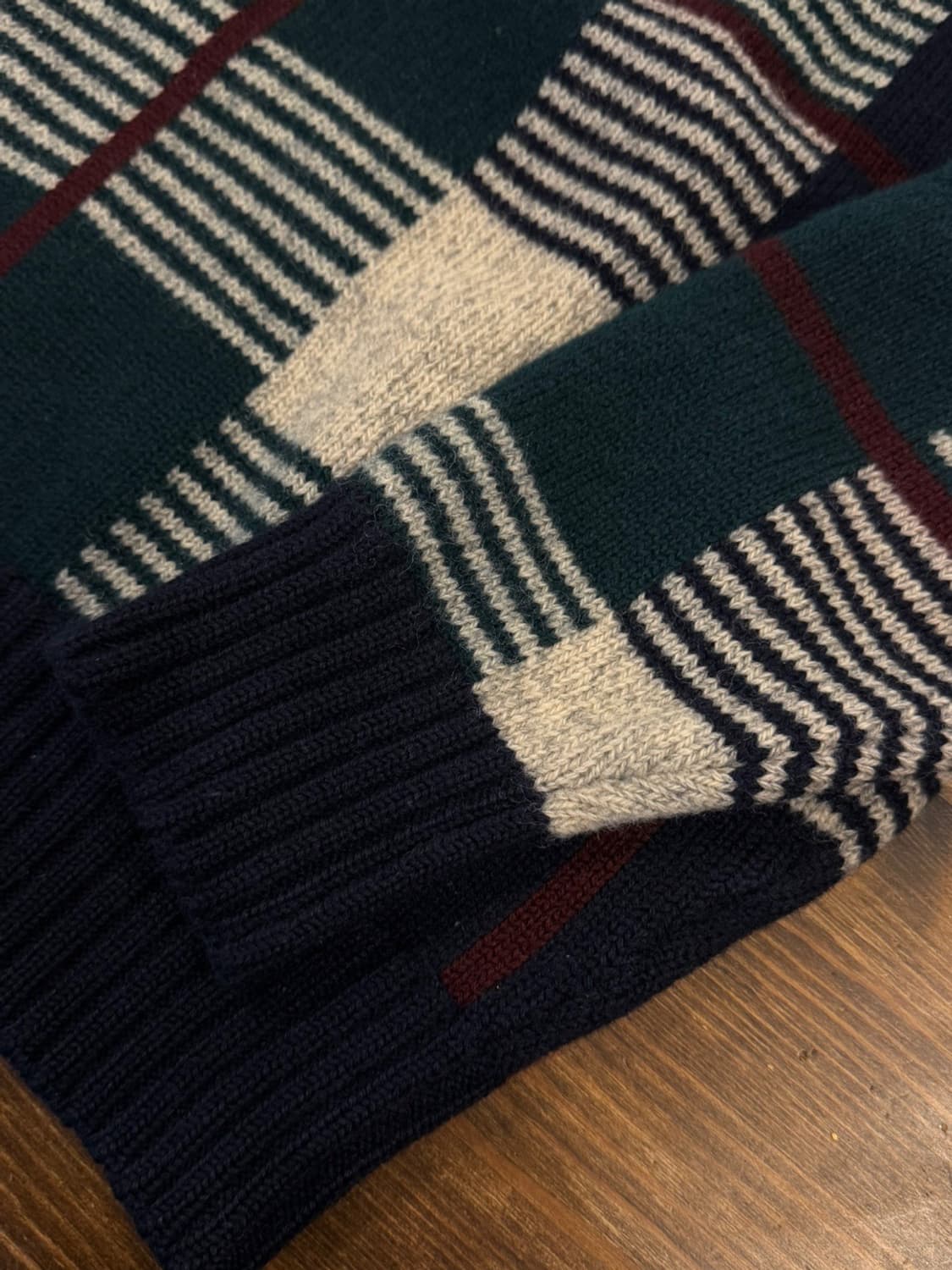 파쏘나블 램스울 니트 100~105 상품이미지9