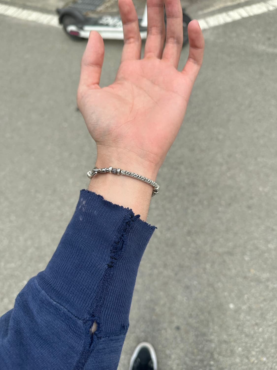 faded 50s single V sweat shirt 상품이미지6