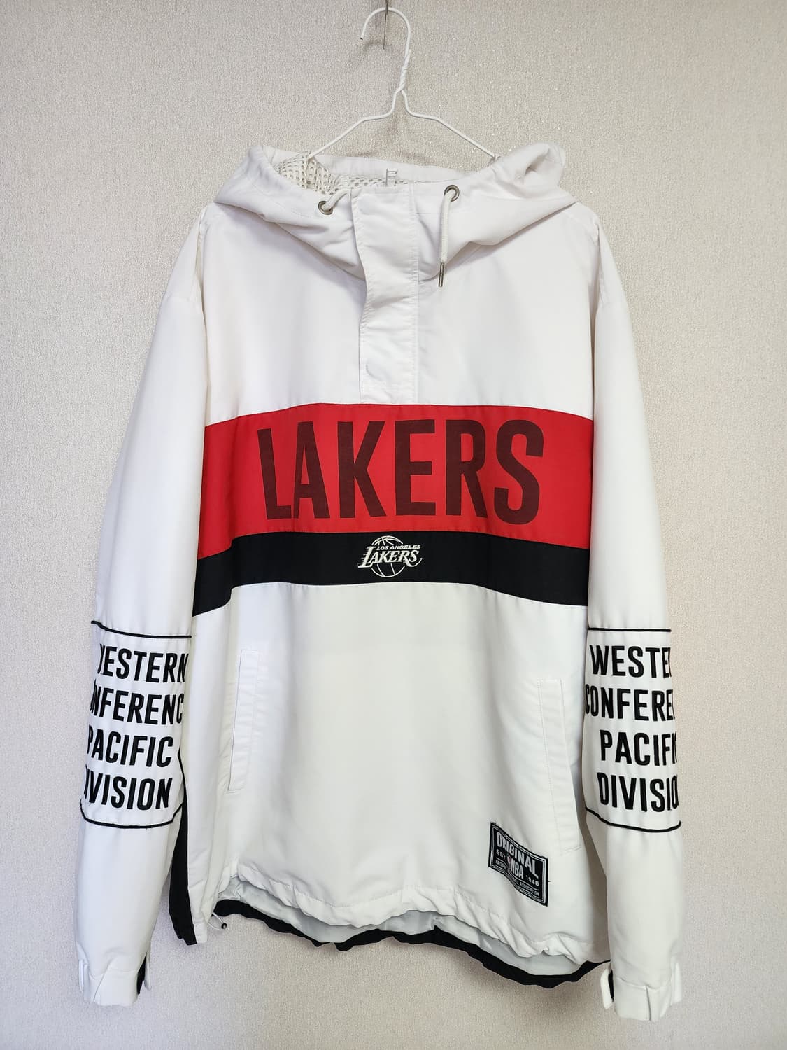 NBA LA레이커스 아노락 후드 XXL 상품이미지1