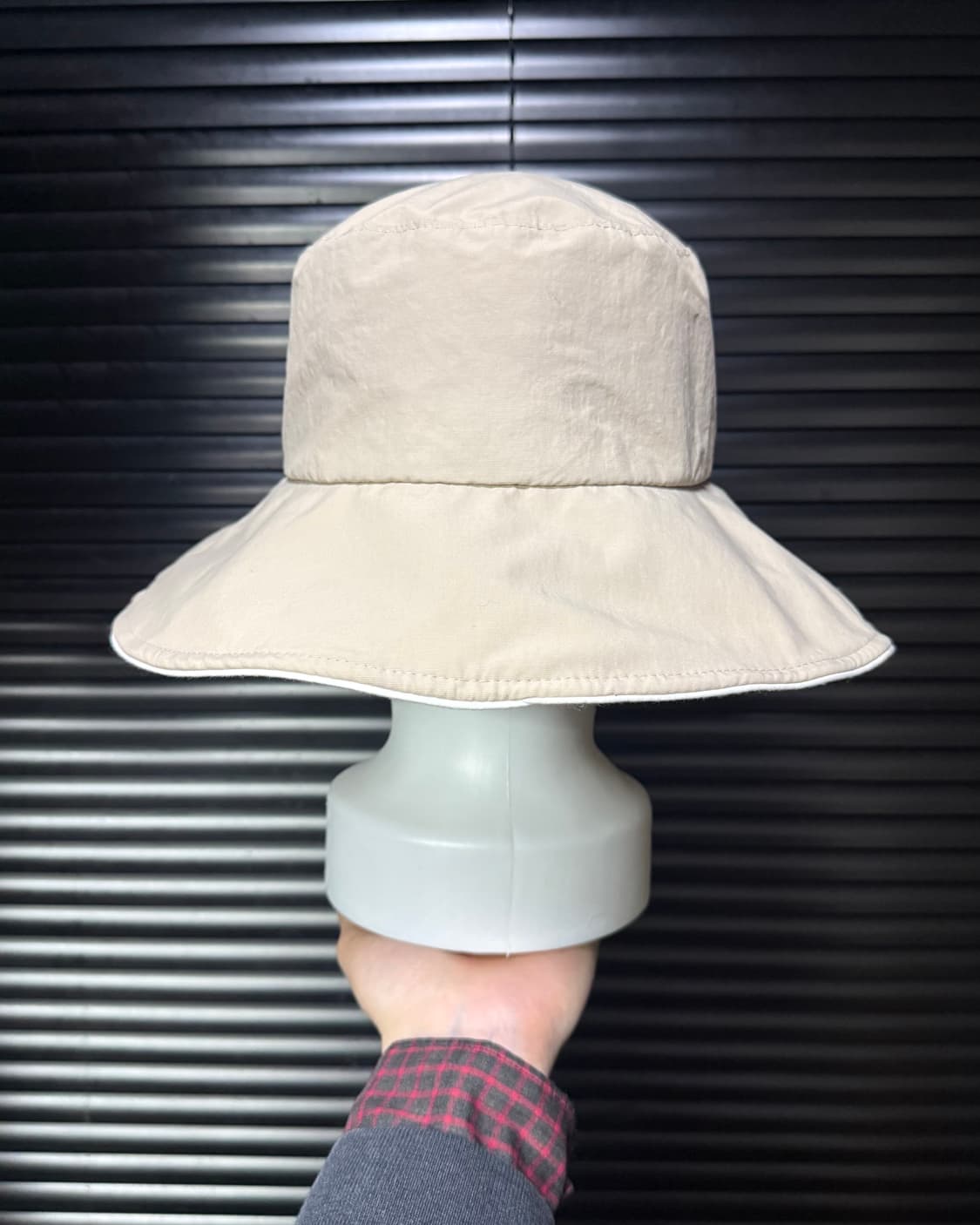 노스페이스 베이지 트래킹 모자 벙거지 버킷햇 등산 썬캡 끈 여행 일상 상품이미지3