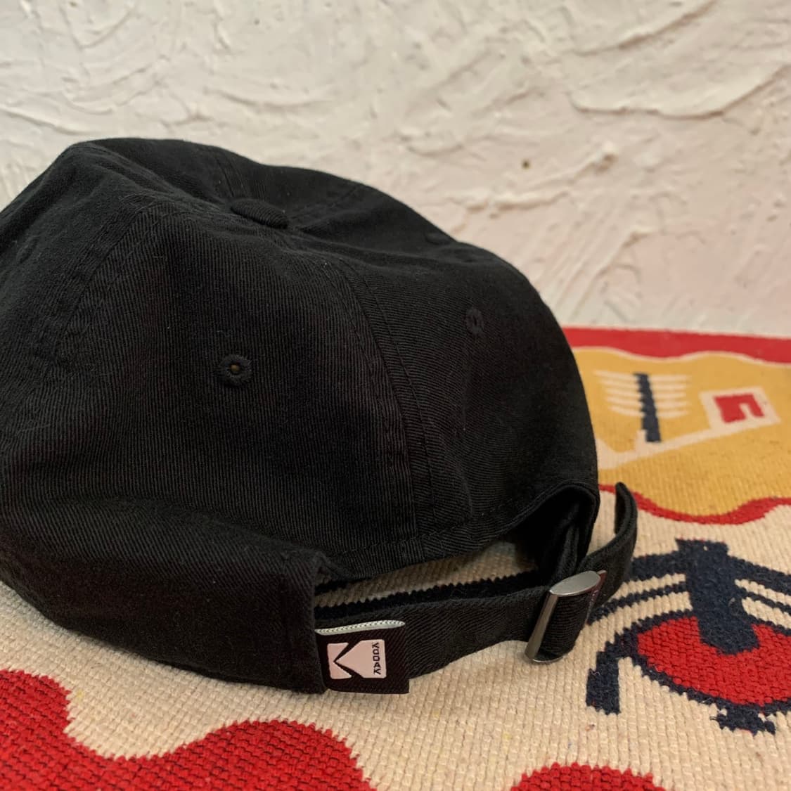 L XL KODAK 코닥어패럴 스퀘어 로고 릴렉스핏 볼캡 모자 상품이미지3