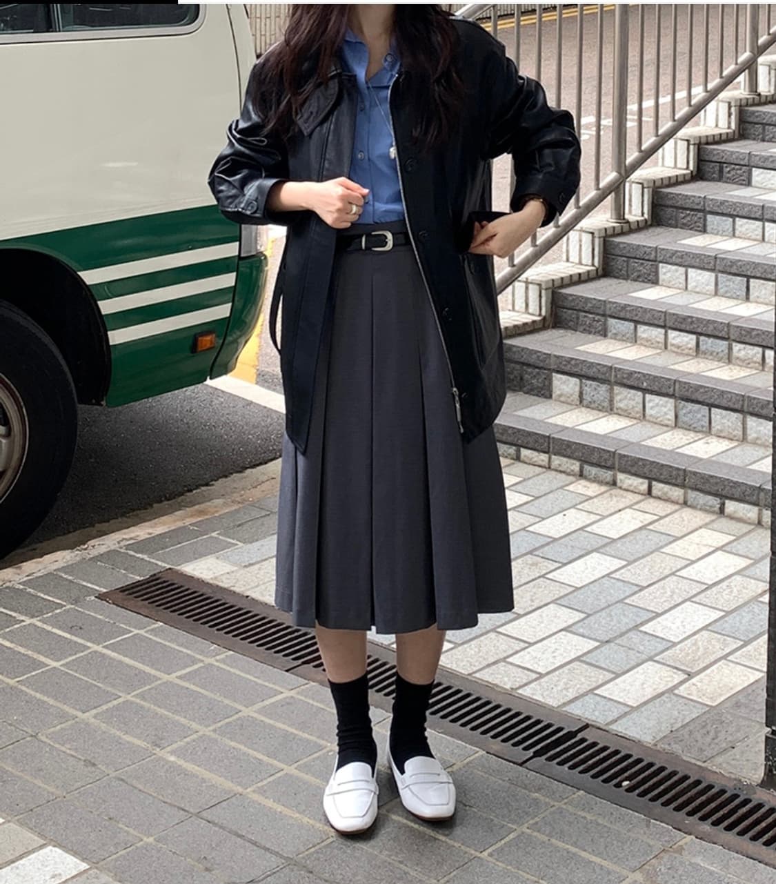 마롭 플리츠 스커트 상품이미지2