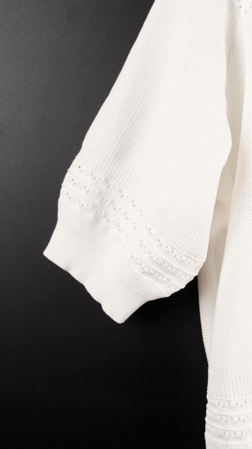 칼라거벨트 반팔 니트 상품이미지2