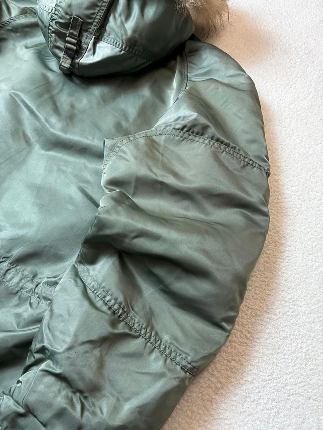 알파인더스트리 USA N-3B 새틴 밀리터리 파카 PN6380 상품이미지8