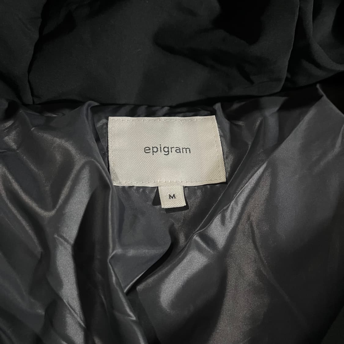 [여66-77] 에피그램 구스다운 롱패딩 상품이미지6